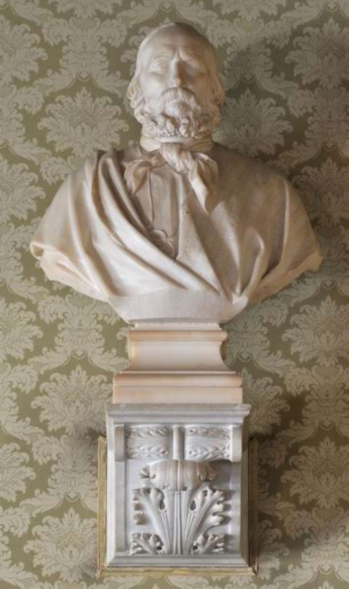 il busto di Giuseppe Garibaldi